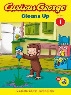 cover image of Curious George Cleans Up (CGTV Read-aloud)